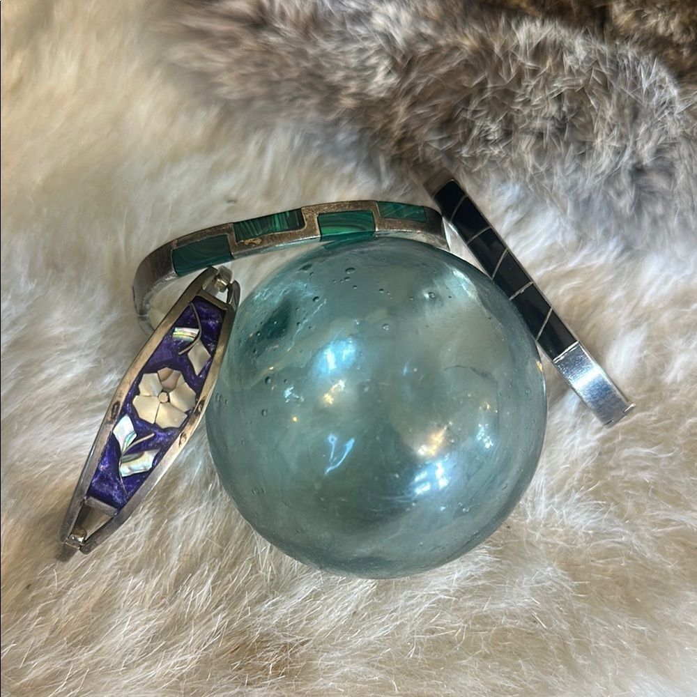 Mexican silver bracelet bundle of 3 (4175)